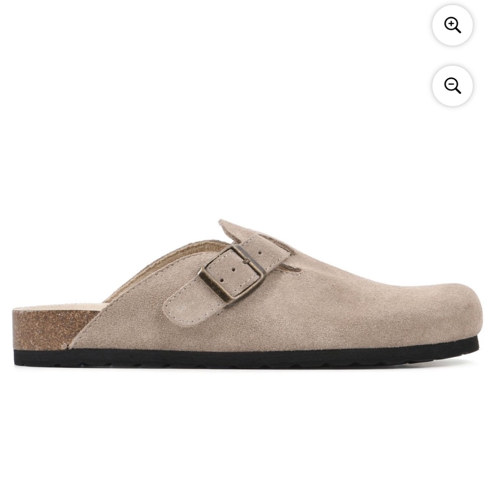 Suede Clog 7 - White Mountain Footbeds - New - Picture 2 of 8
